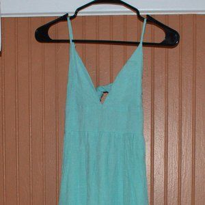 Altard State turquoise maxi dress size XS